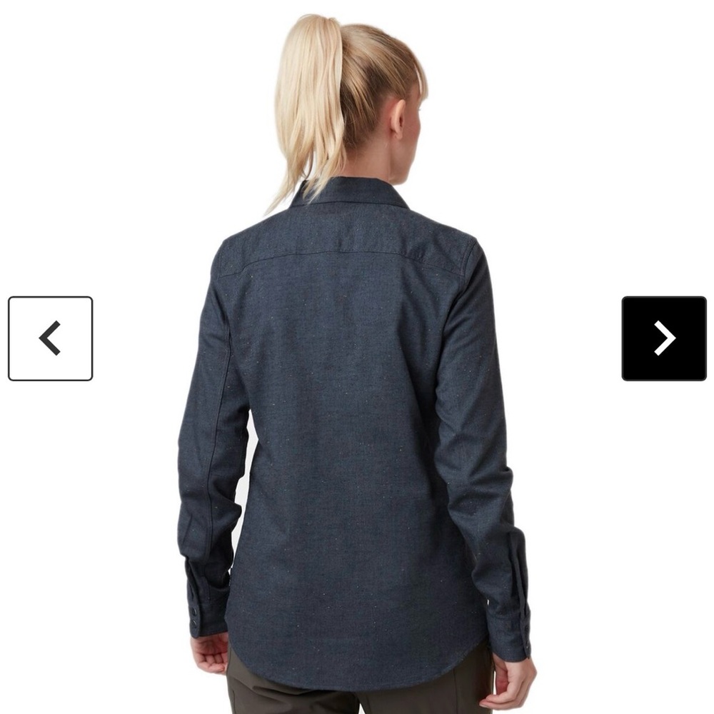 Helly Hansen Navy Button Down Shirt - image 4